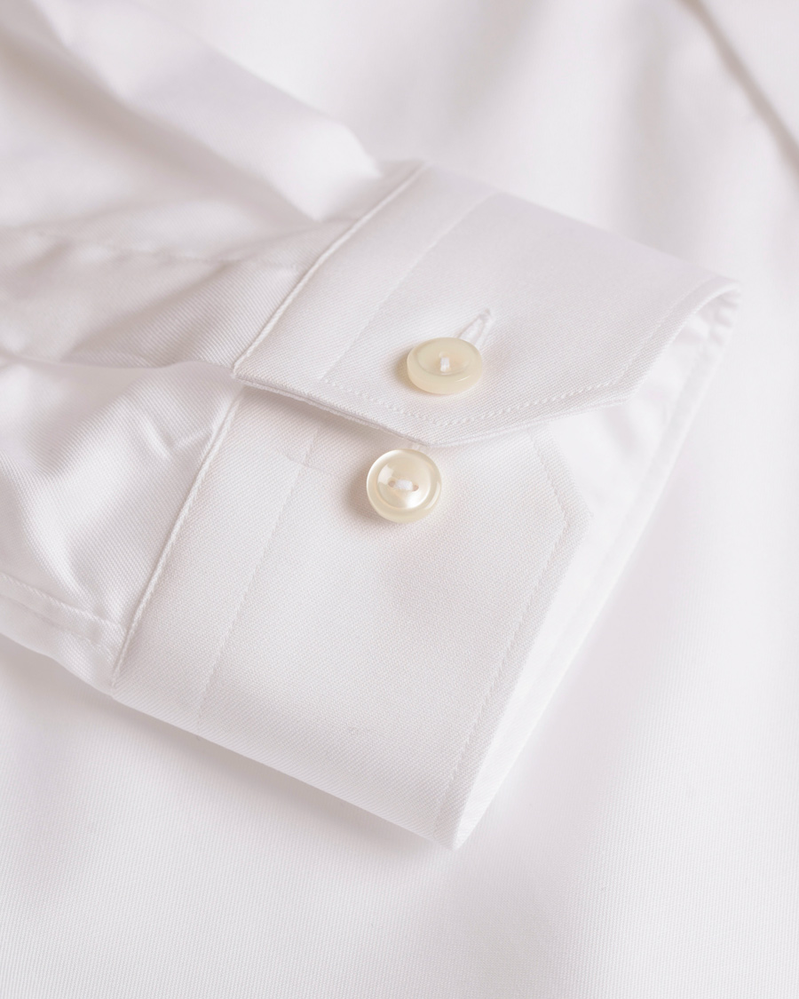 Herre | Skjorter | Eton | Slim Fit Shirt Pointed White