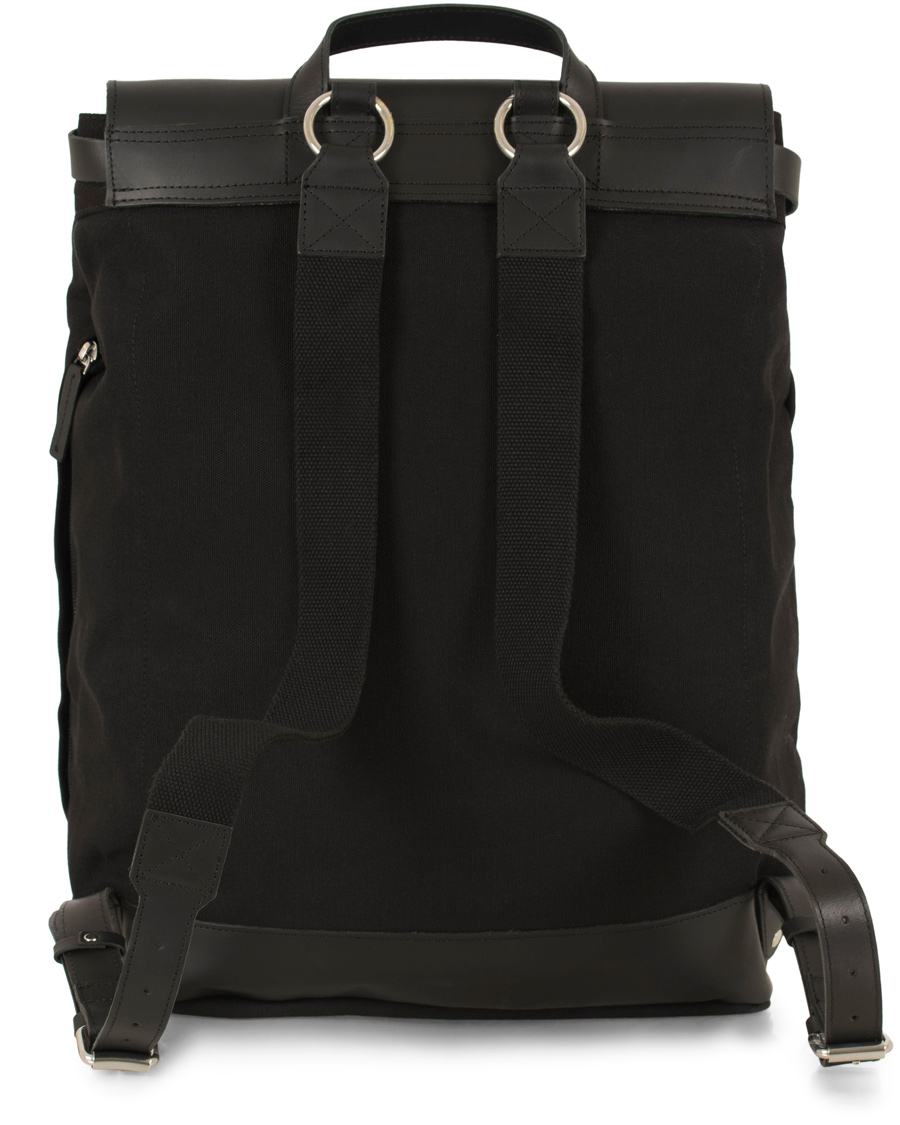 Herre | Sandqvist Hege Canvas Backpack Black | Sandqvist | Hege Canvas Backpack Black