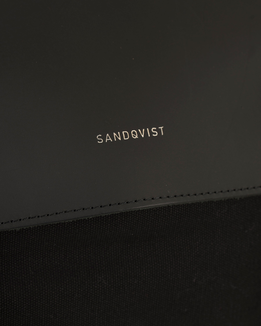 Herre | Sandqvist Hege Canvas Backpack Black | Sandqvist | Hege Canvas Backpack Black