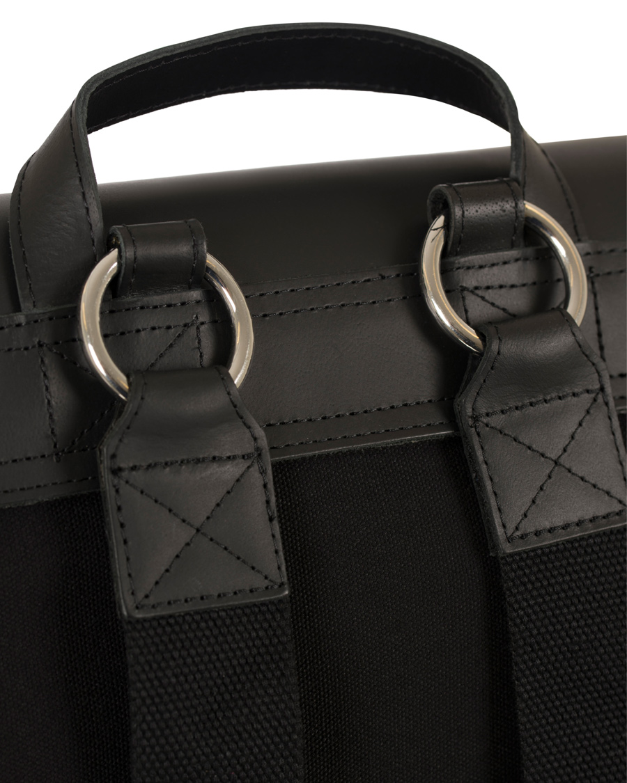 Herre | Sandqvist Hege Canvas Backpack Black | Sandqvist | Hege Canvas Backpack Black