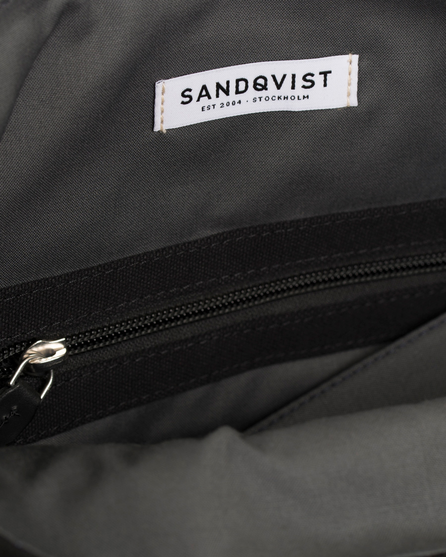 Herre | Sandqvist Hege Canvas Backpack Black | Sandqvist | Hege Canvas Backpack Black