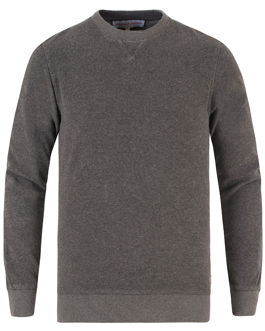 Herre | Gensere | Orlebar Brown | Pierce Toweling Sweater Fossil Melange