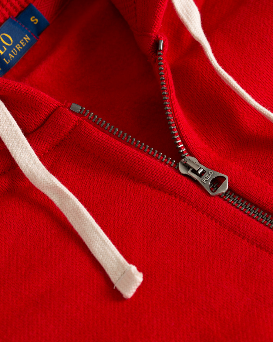 Herre | Gensere | Polo Ralph Lauren | Full Zip Hoodie Red