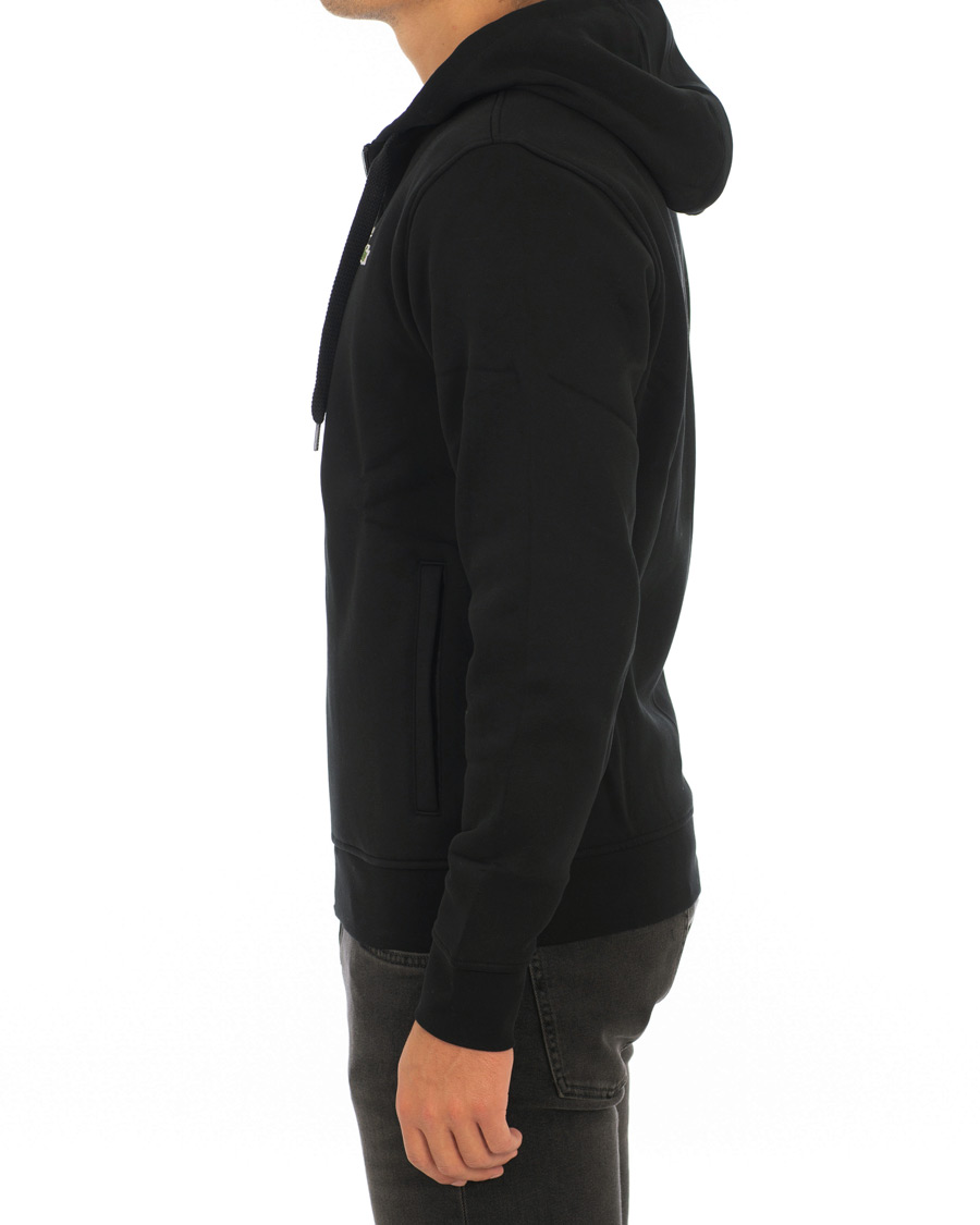 Herre | Gensere | Lacoste | Full Zip Hoodie Sweatshirt Noir