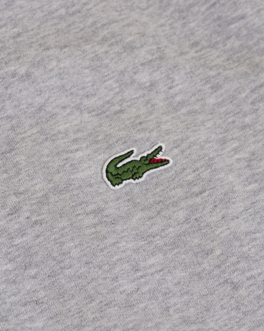 Herre | Gensere | Lacoste | Zip Trough Sweatshirt Argent Chine