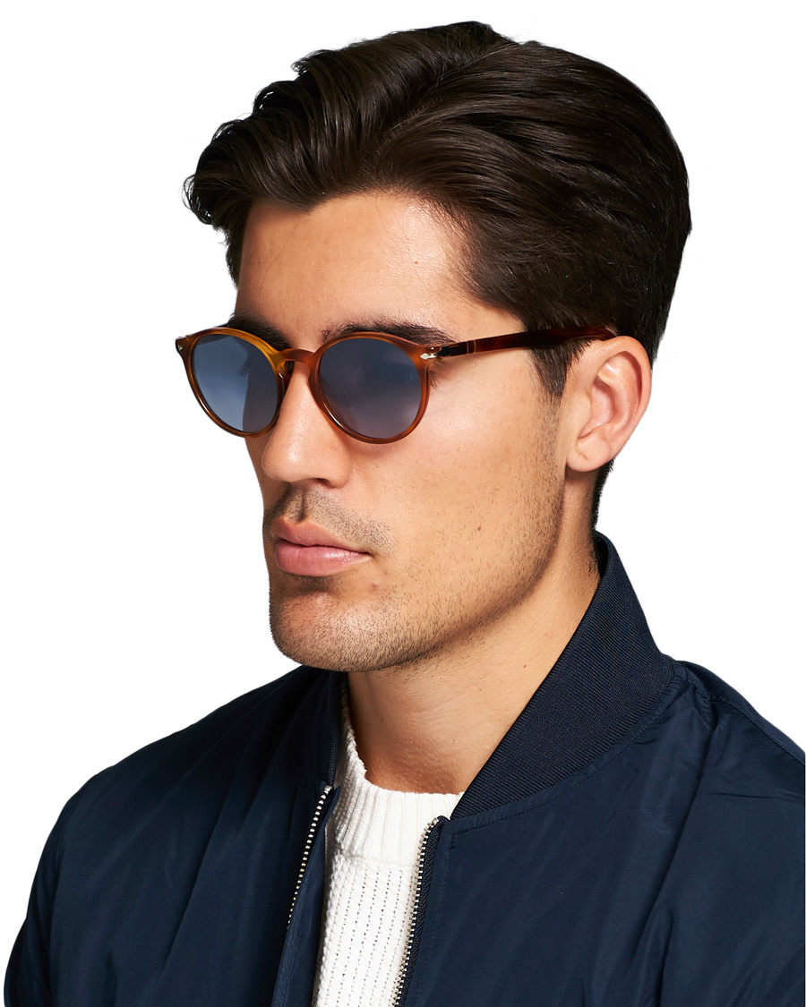 Herre | Persol 0PO3157S Round Sunglasses Terra Di Siena | Persol | 0PO3157S Round Sunglasses Terra Di Siena