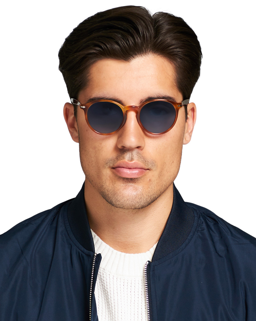 Herre | Persol 0PO3157S Round Sunglasses Terra Di Siena | Persol | 0PO3157S Round Sunglasses Terra Di Siena