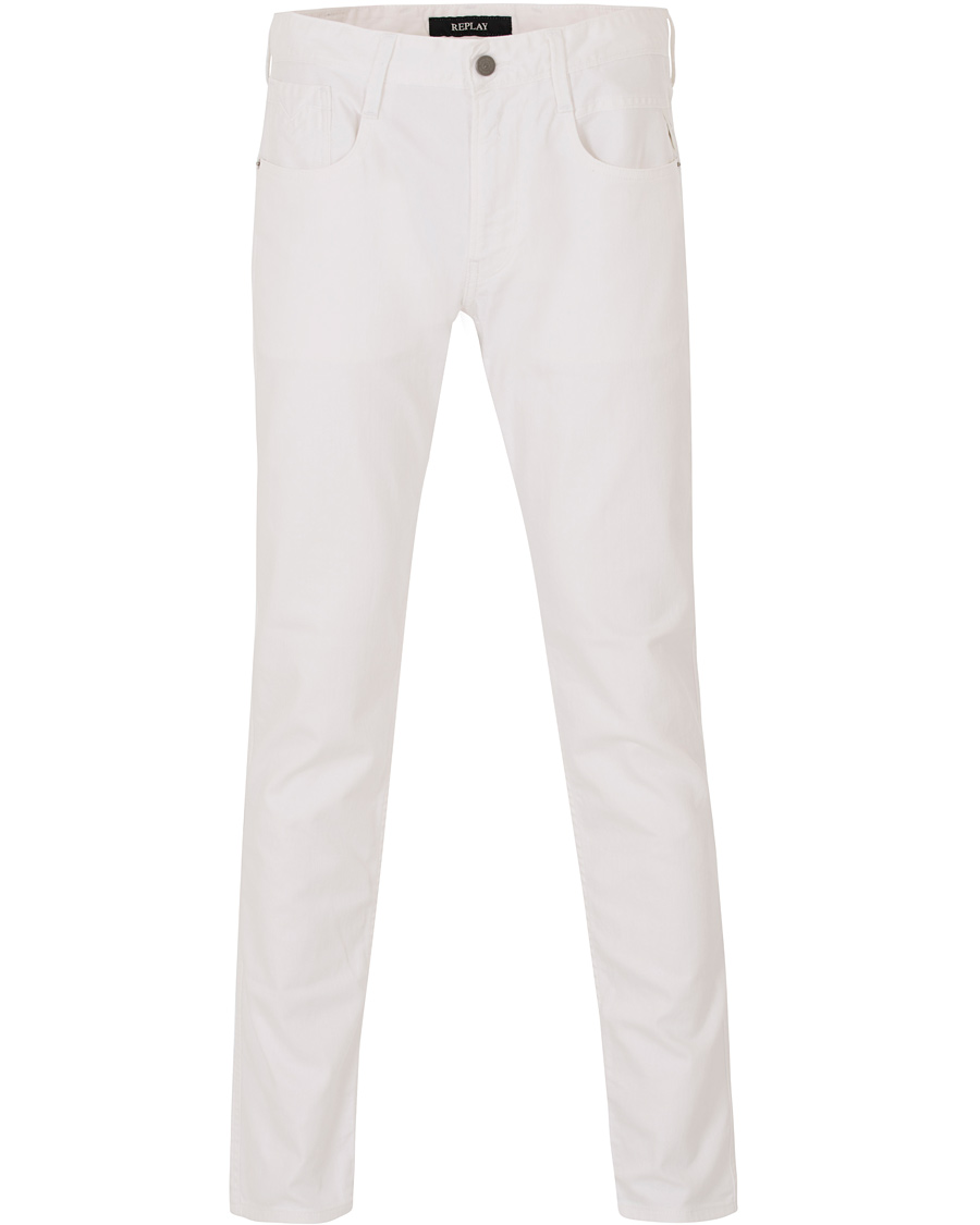 Herre | Jeans | Replay | M914 Anbass Jeans White