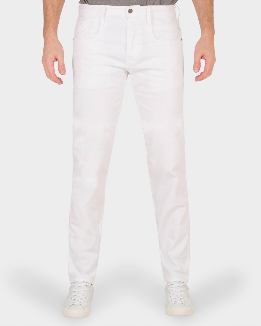 Herre | Jeans | Replay | M914 Anbass Jeans White