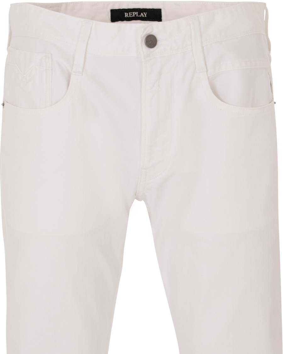 Herre | Jeans | Replay | M914 Anbass Jeans White