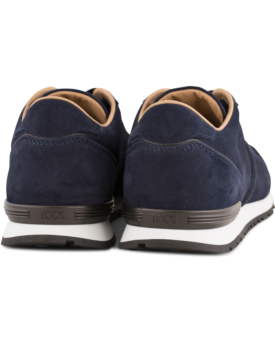 Herre | Tod's Active Running Sneaker Navy Suede | Tod's | Active Running Sneaker Navy Suede