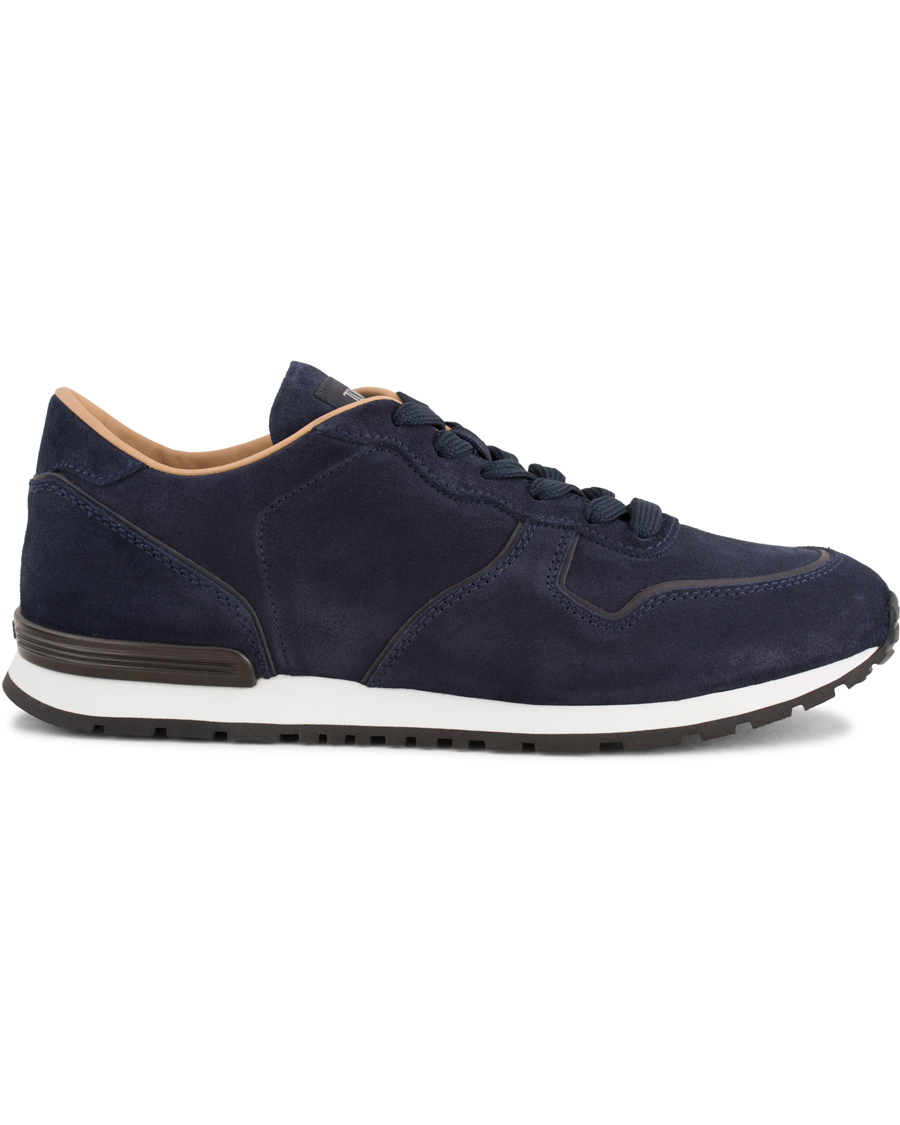 Herre | Tod's Active Running Sneaker Navy Suede | Tod's | Active Running Sneaker Navy Suede