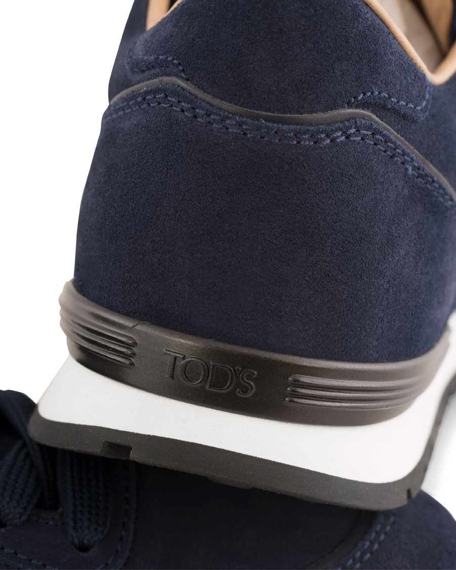 Herre | Tod's Active Running Sneaker Navy Suede | Tod's | Active Running Sneaker Navy Suede