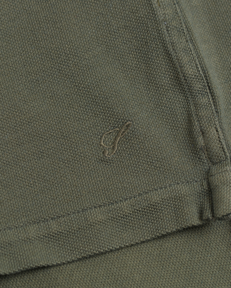 Herre | Pikéer | Stenströms | Pigment Dyed Polo Forrest Green
