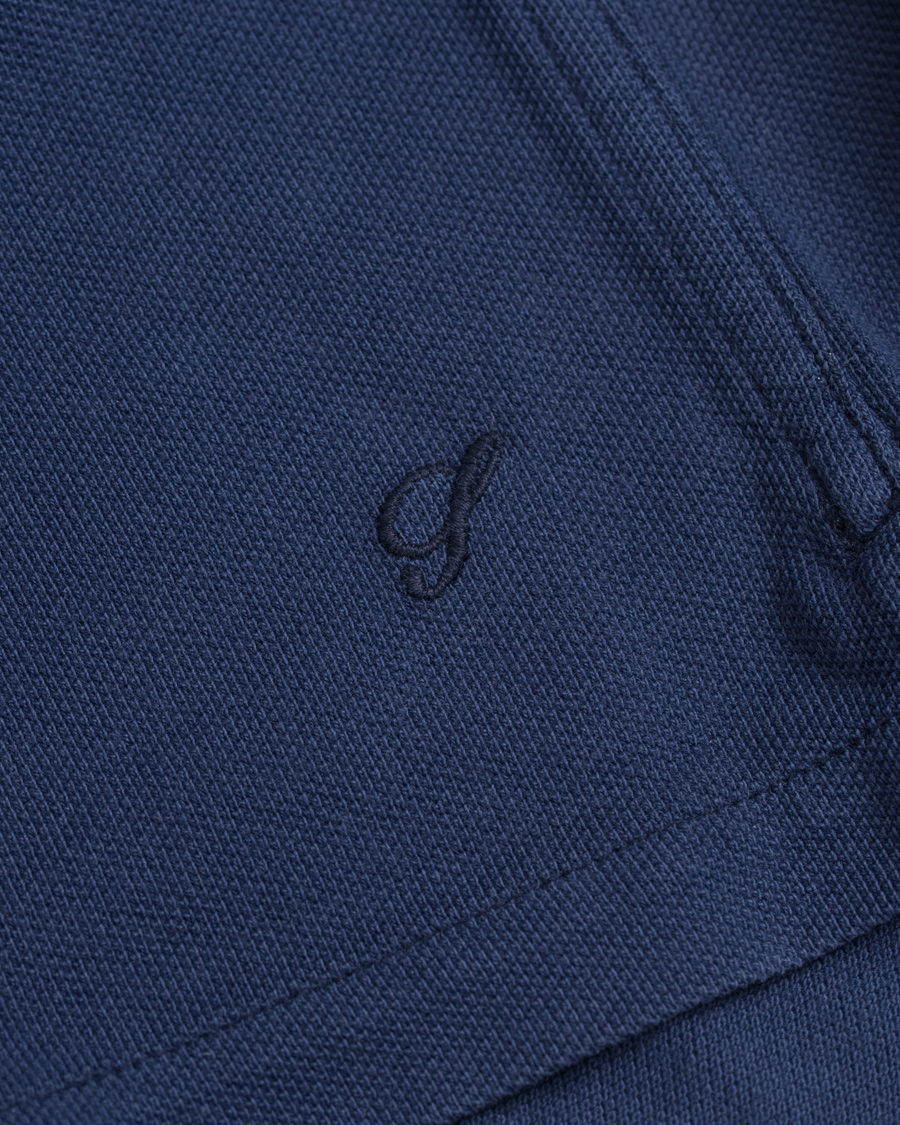 Herre | Pikéer | Stenströms | Pigment Dyed Polo Navy