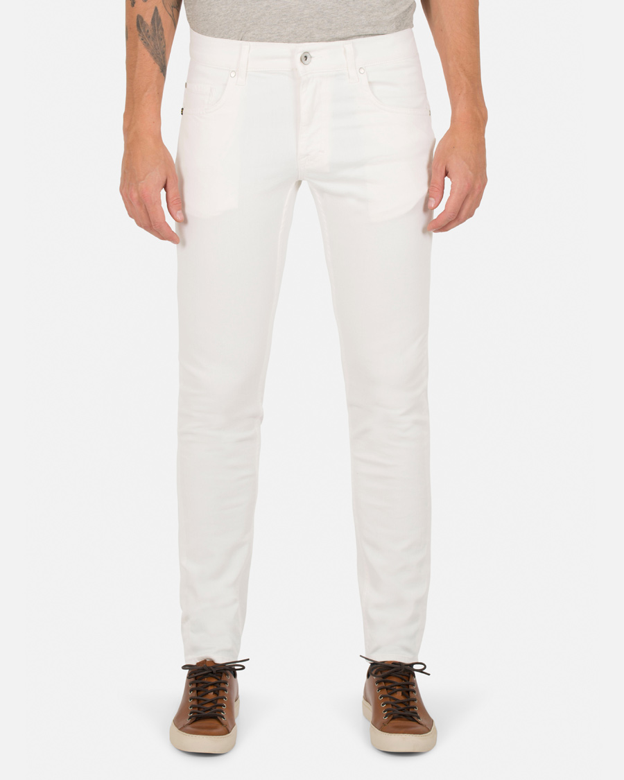 Herre | Jeans | Tiger of Sweden Jeans | Slim Ripell Jeans White