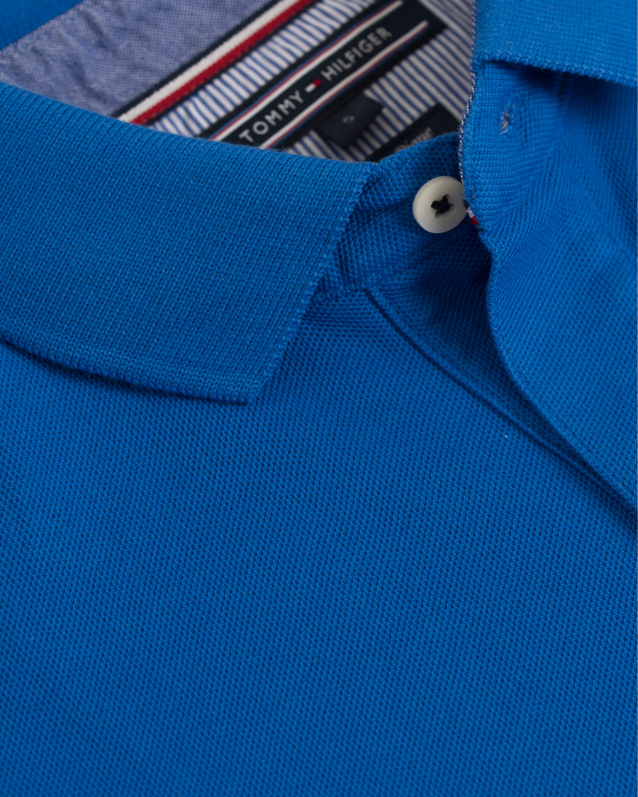 Herre | Pikéer | Tommy Hilfiger | Performance Slim Fit Polo Nautical Blue