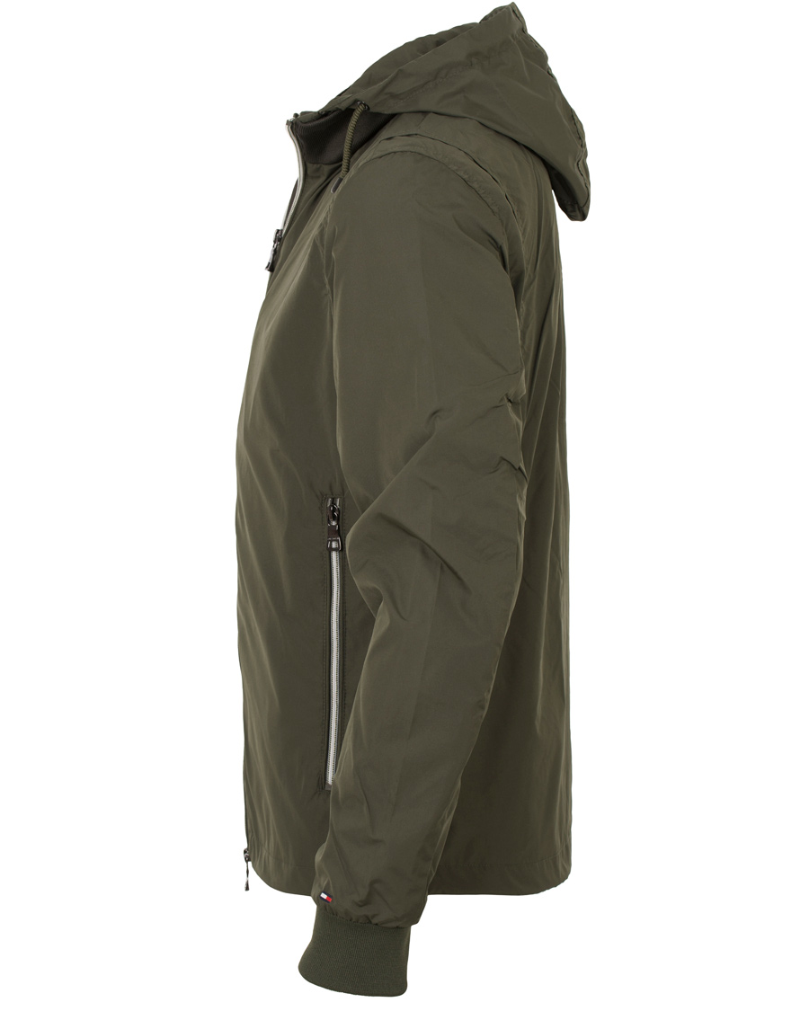 Herre | Jakker | Tommy Hilfiger | Darrel Nylon Hood Jacket Forrest Night