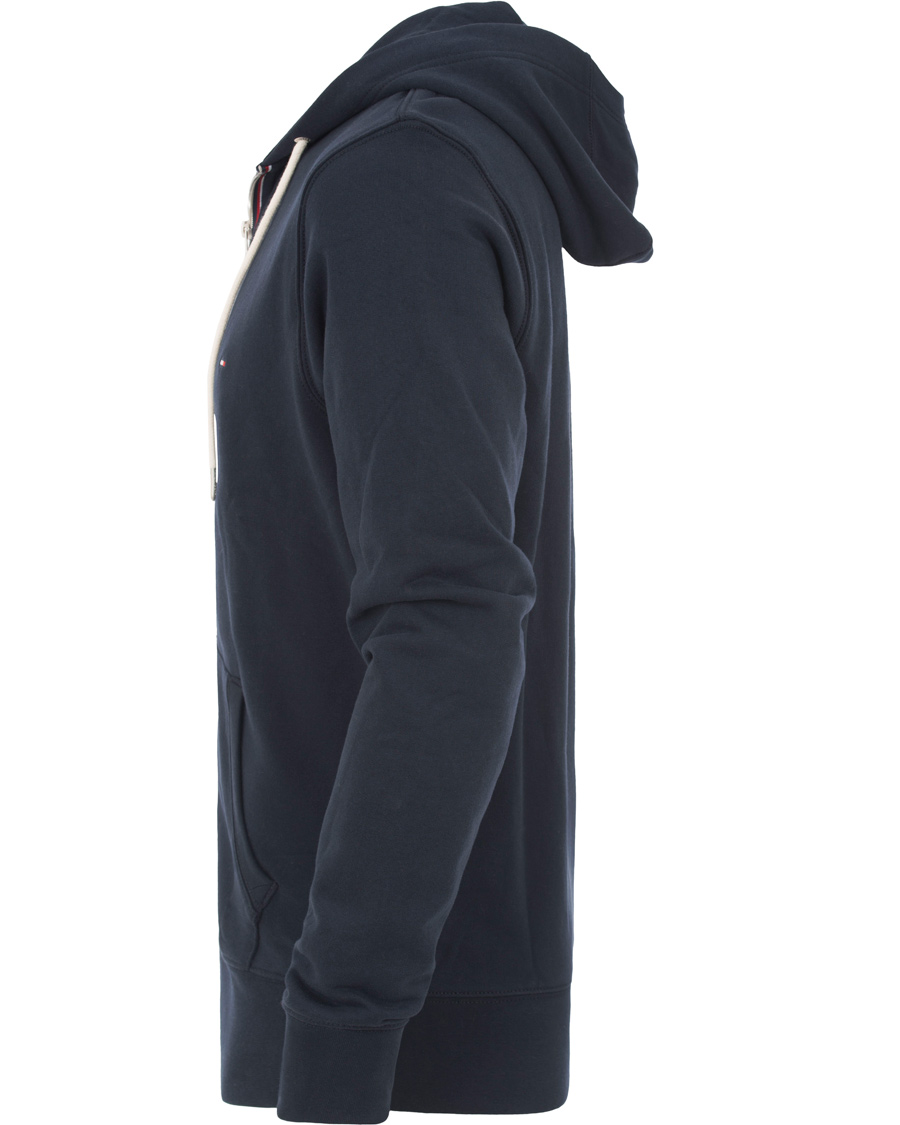 Herre | Gensere | Tommy Hilfiger | Basic Zip Trough Hoodie Midnight