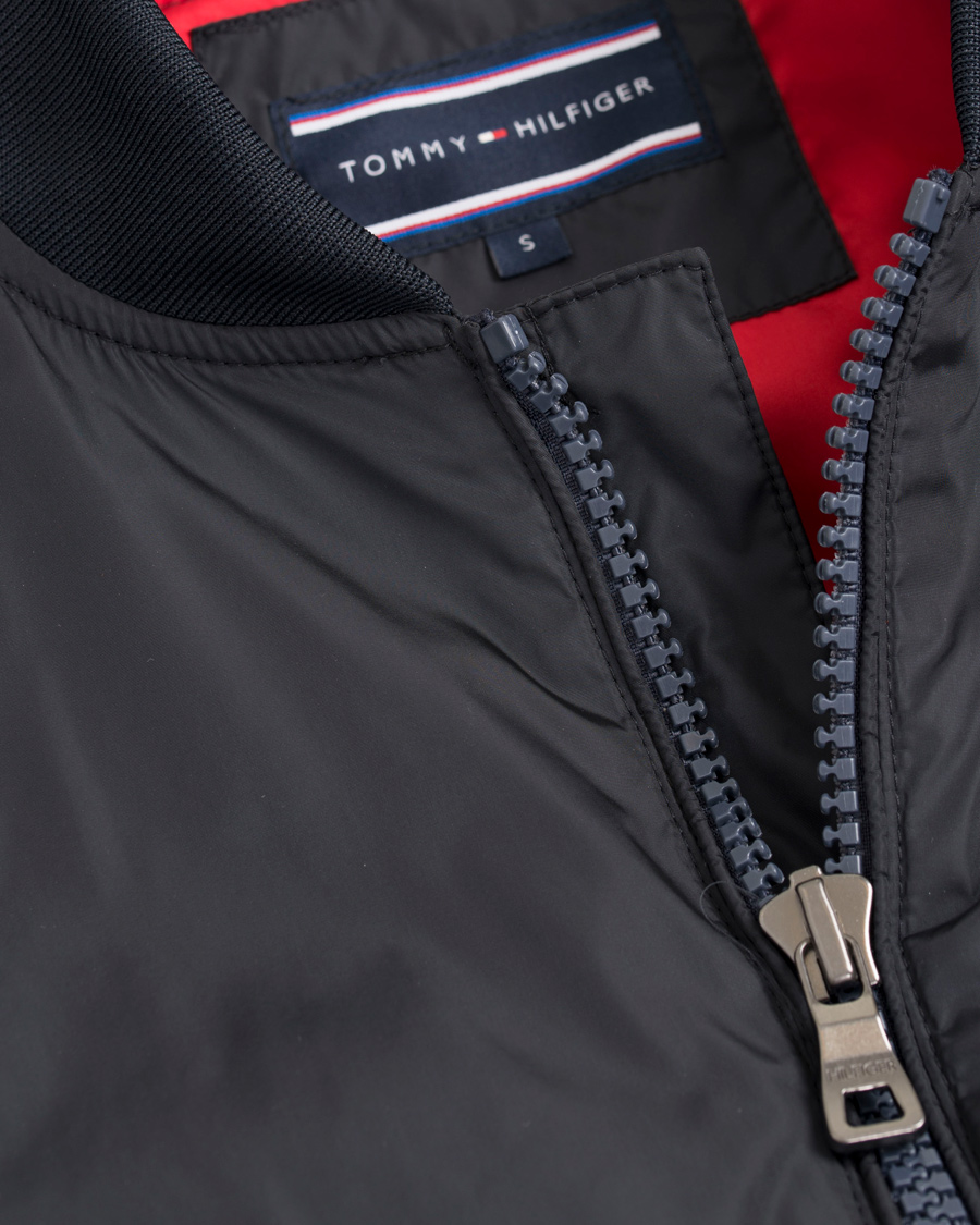 Herre | Jakker | Tommy Hilfiger | Classic Nylon Bomber Jacket Midnight