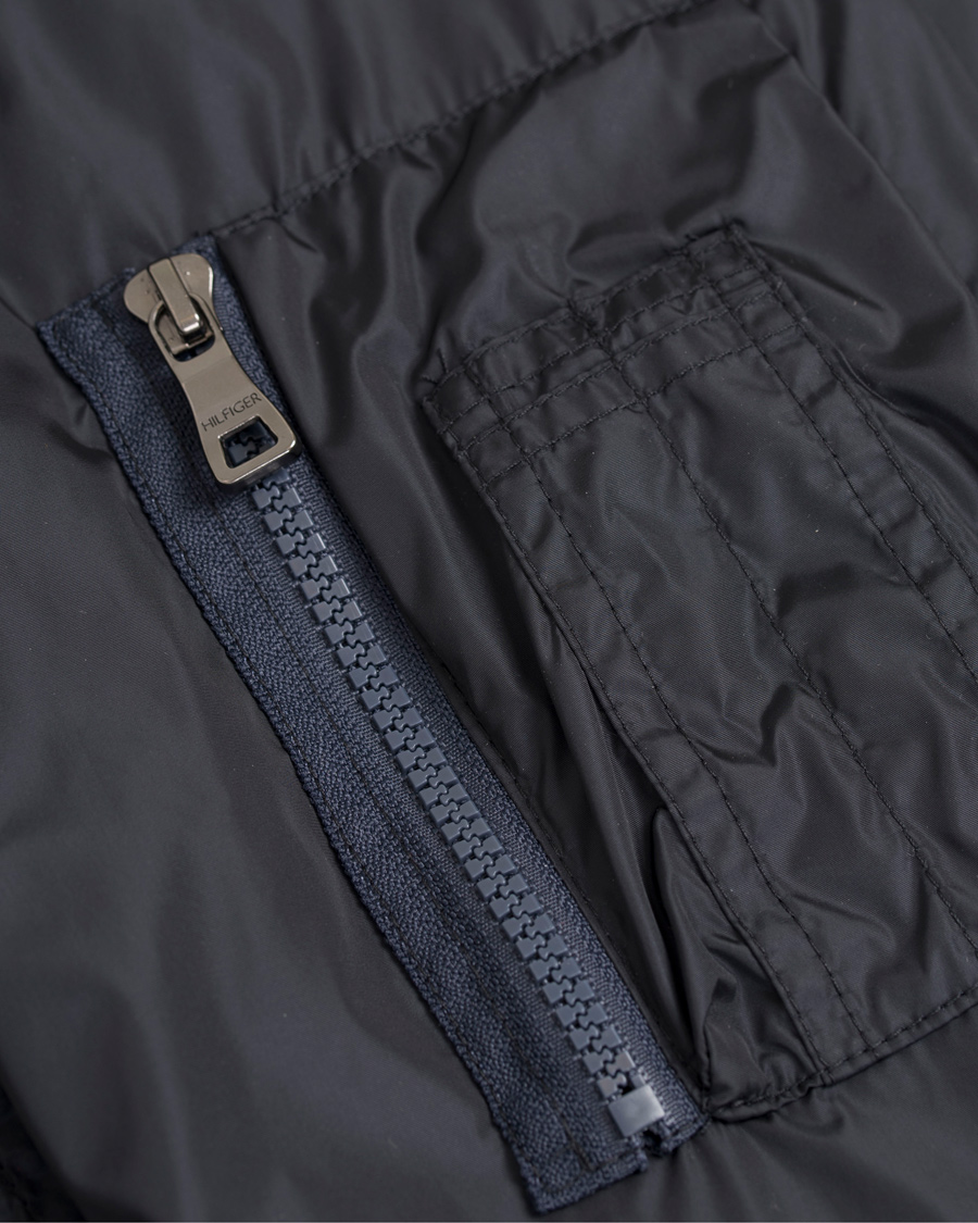 Herre | Jakker | Tommy Hilfiger | Classic Nylon Bomber Jacket Midnight