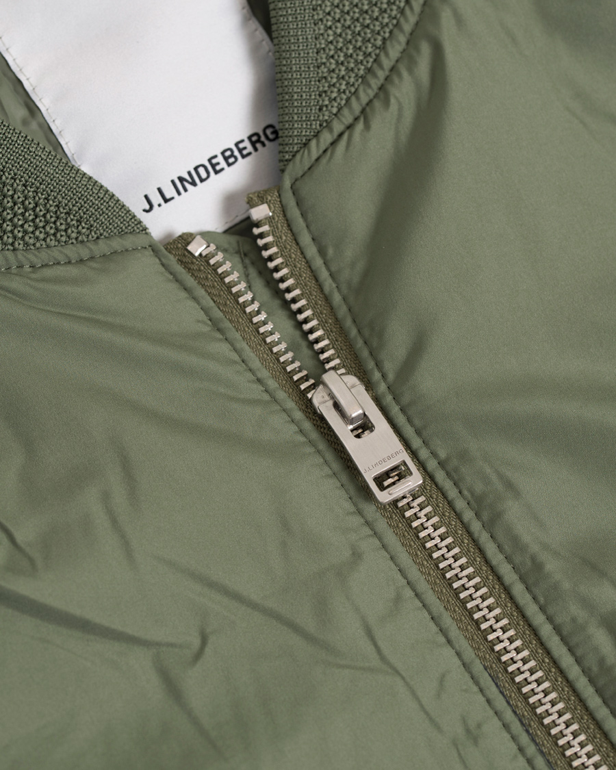 Herre | Jakker | J.Lindeberg | Thom 72 Gravity Poly Jacket Green