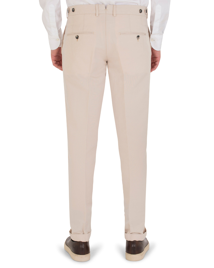 Herre | Bukser | J.Lindeberg | Grant Cotton/Linen Trousers Beige