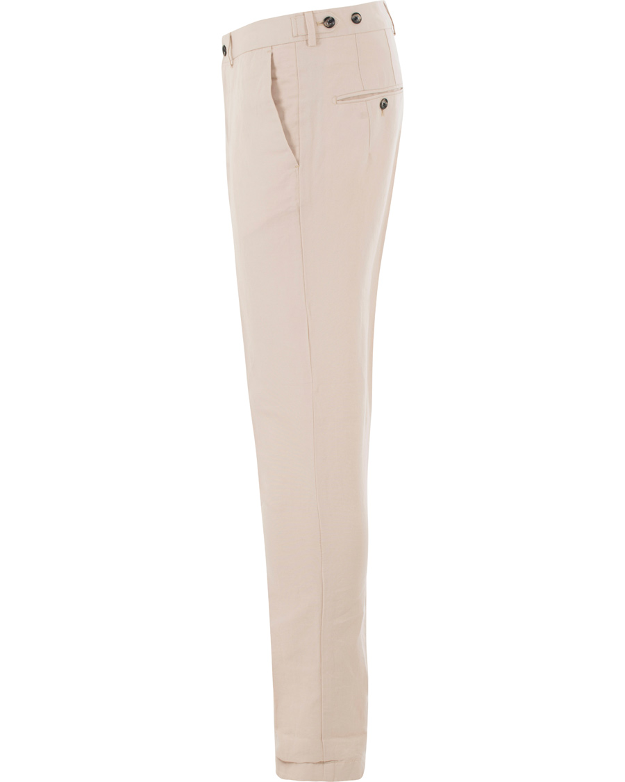 Herre | Bukser | J.Lindeberg | Grant Cotton/Linen Trousers Beige