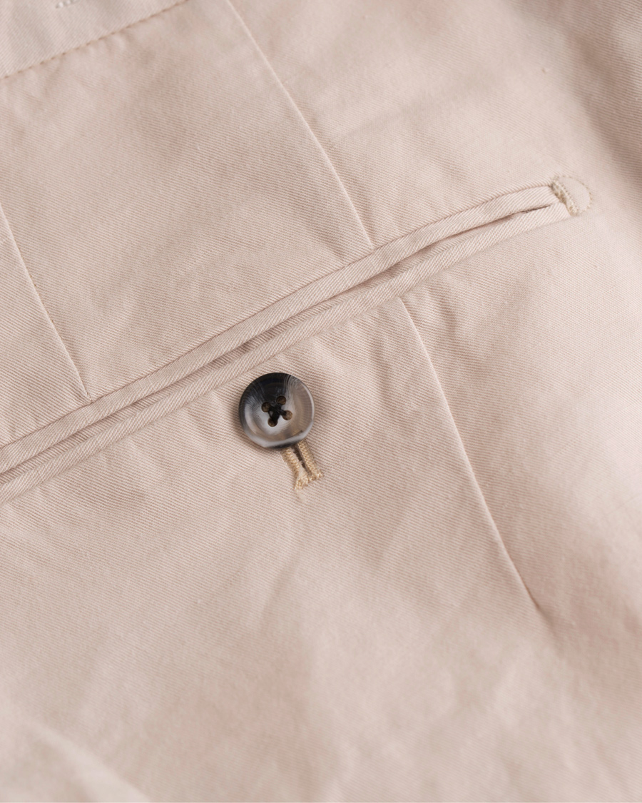 Herre | Bukser | J.Lindeberg | Grant Cotton/Linen Trousers Beige