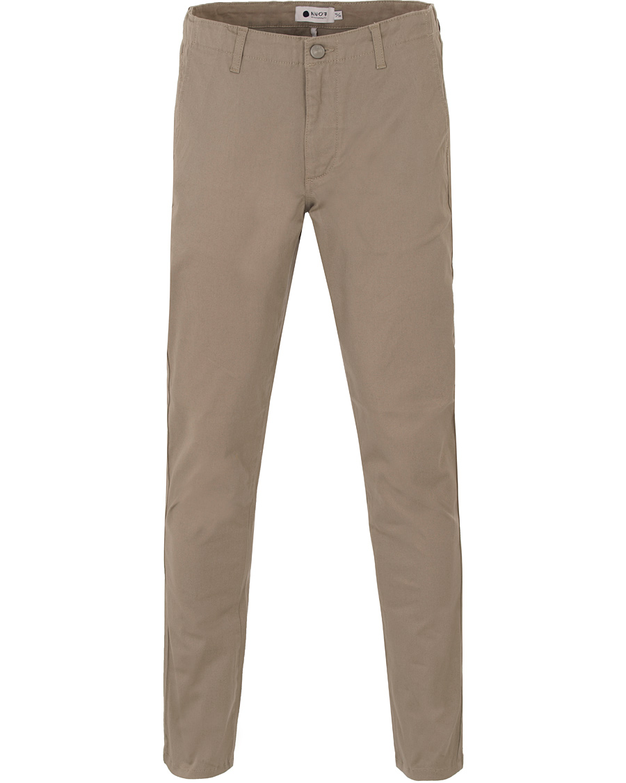 Herre | Bukser | NN07 | Simon Stretch Chinos Light Khaki