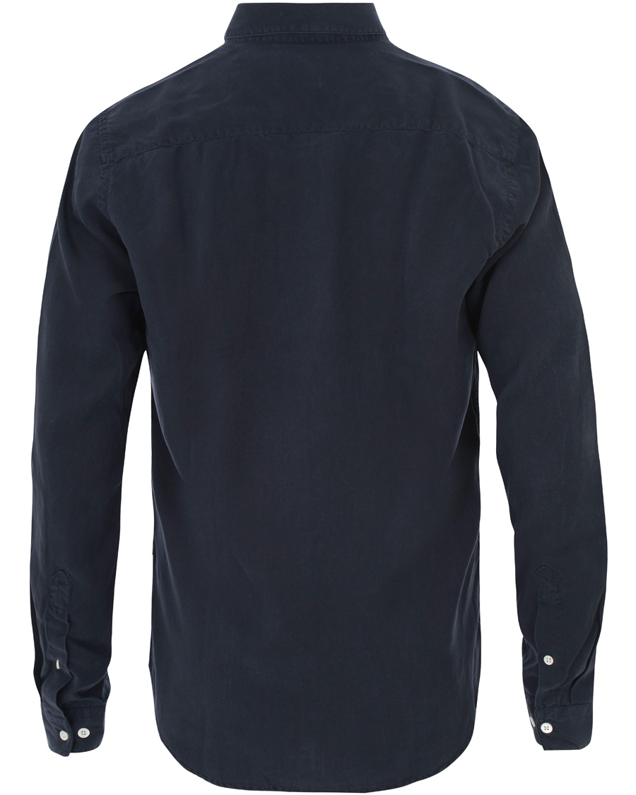 Herre | Skjorter | NN07 | Falk Tencel Shirt Navy Blue