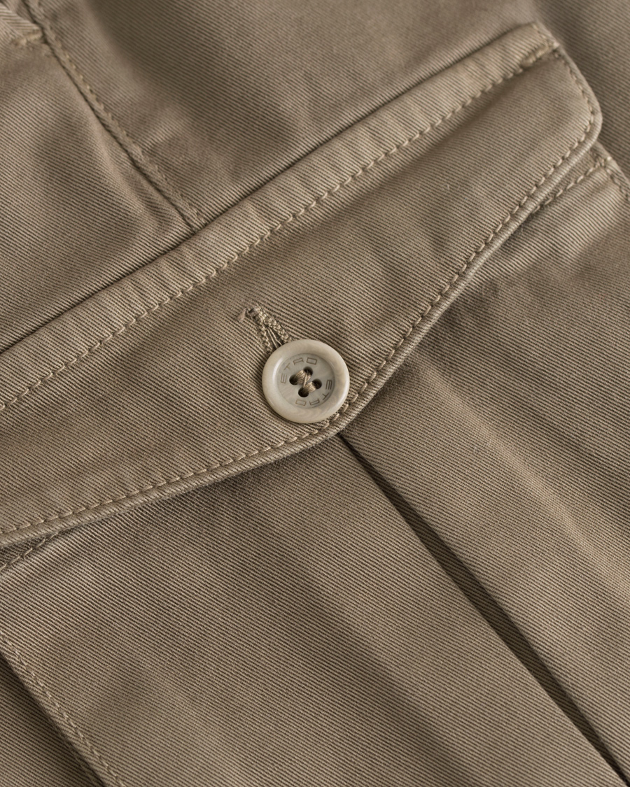 Herre | Bukser | Etro | Cargo Pants Washed Khaki