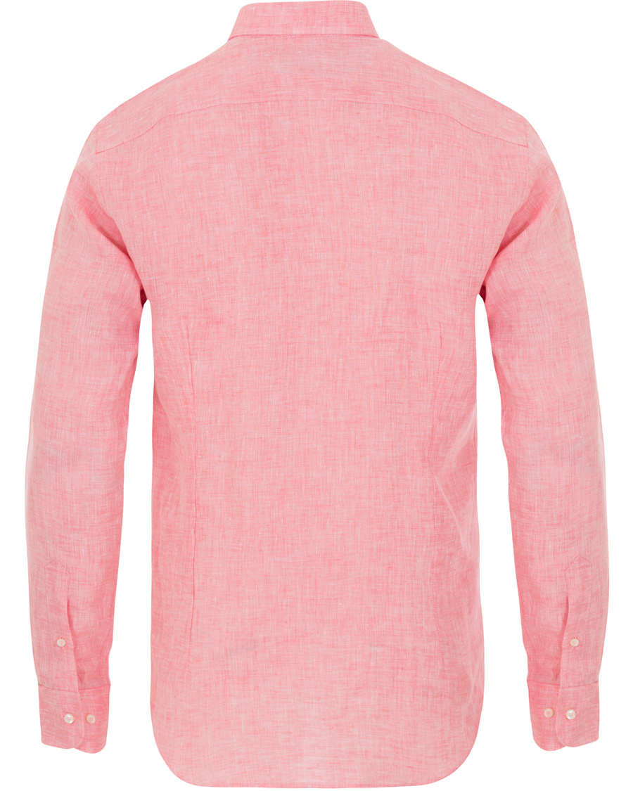 Herre | Skjorter | Etro | Linen Shirt Sorbet Red