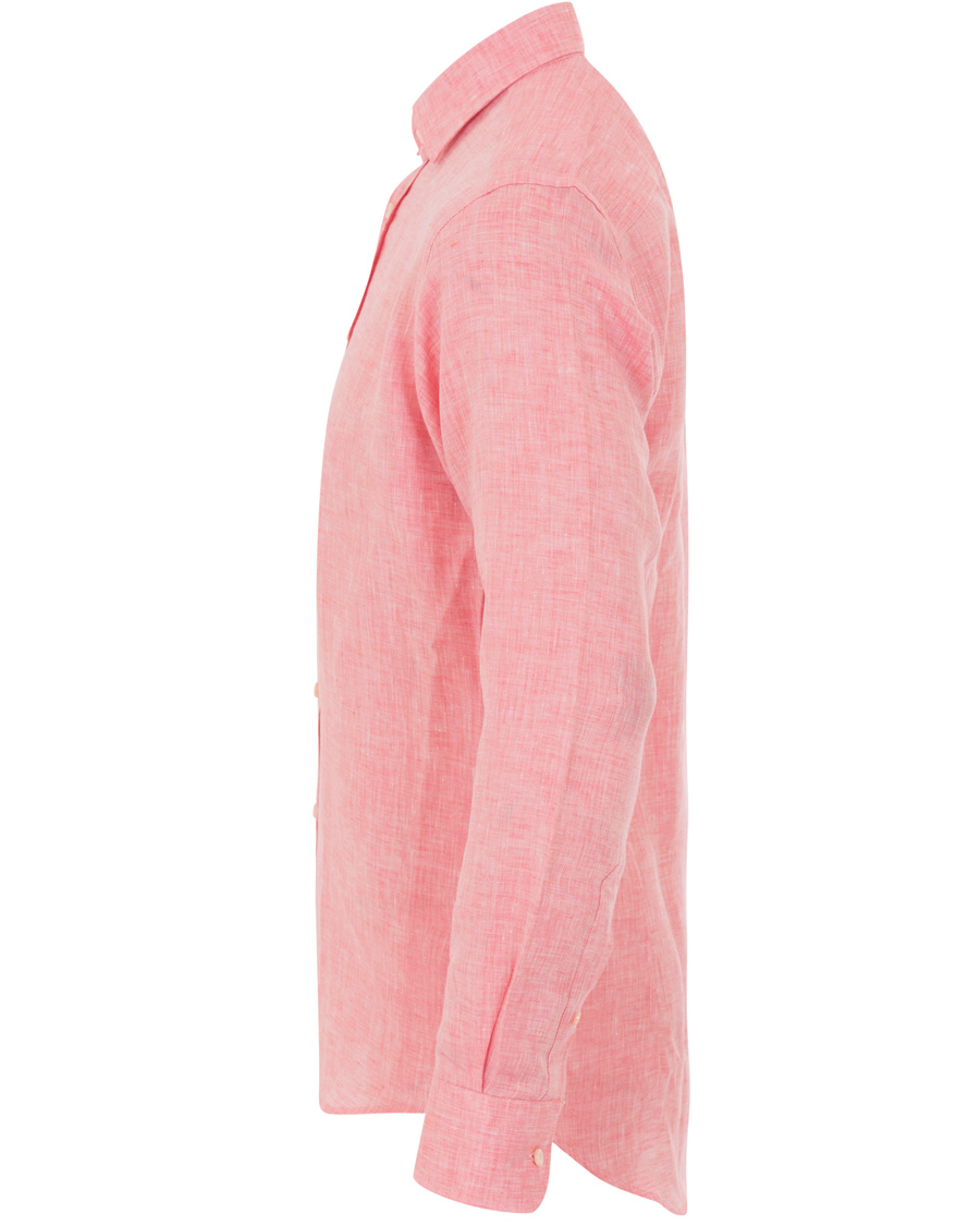 Herre | Skjorter | Etro | Linen Shirt Sorbet Red