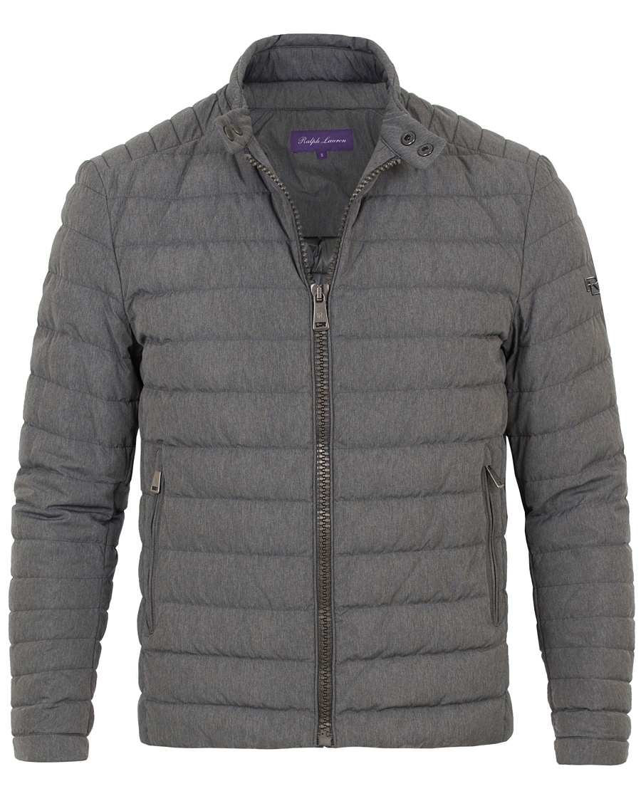 Herre | Jakker | Ralph Lauren Purple Label | Lawton Jacket Steel Grey Melange