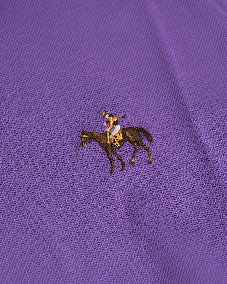Herre | Pikéer | Ralph Lauren Purple Label | Mercerized Cotton Pique Classic Lavender