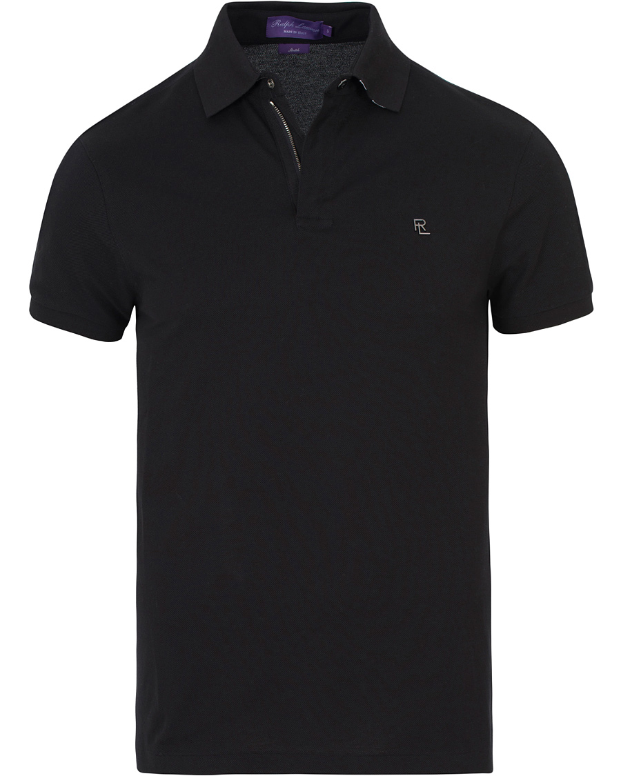 Herre | Pikéer | Ralph Lauren Purple Label | Active Pique Polo Black