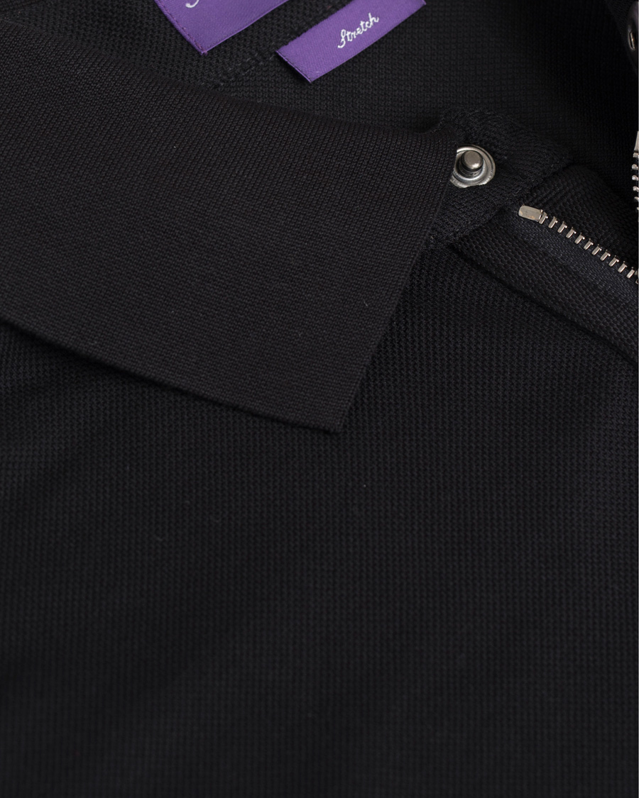 Herre | Pikéer | Ralph Lauren Purple Label | Active Pique Polo Black