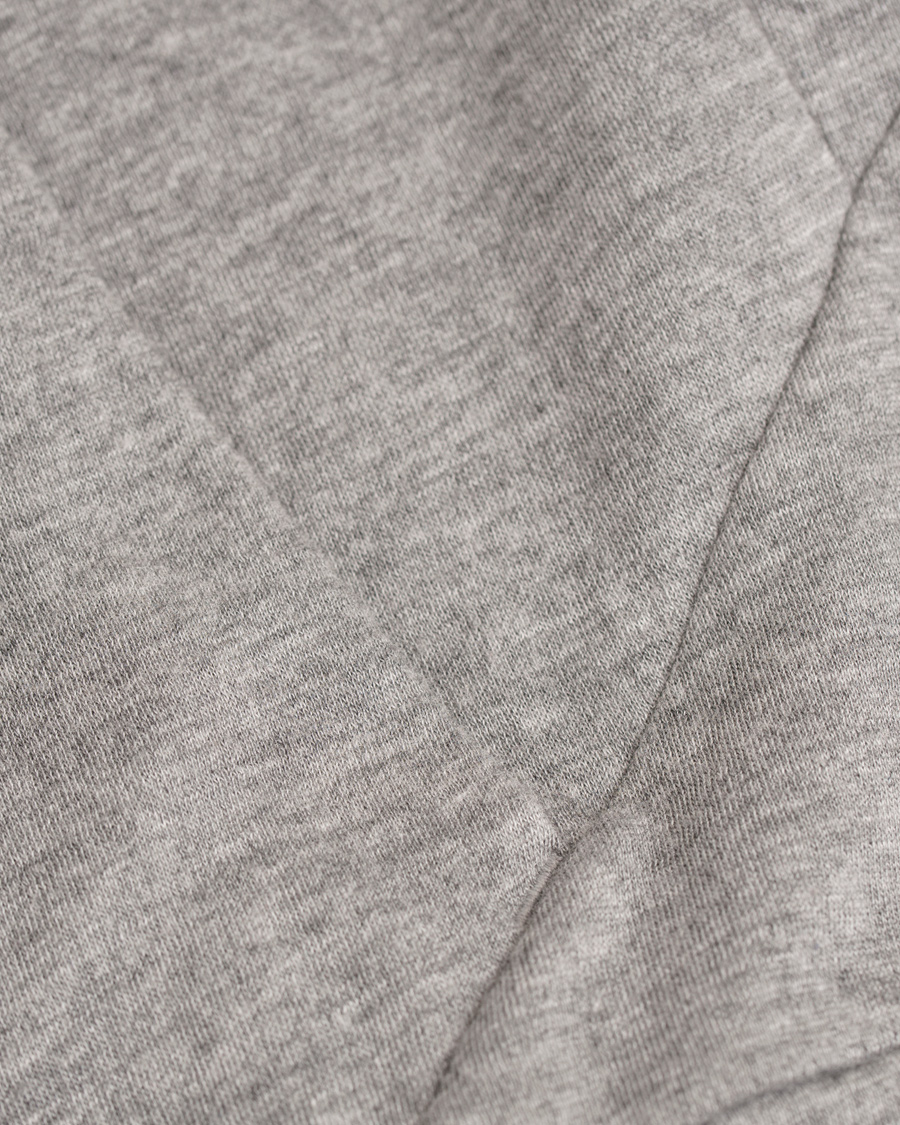 Herre | Gensere | Ralph Lauren Purple Label | Pima Lounge Hood Sweater Silver Melange