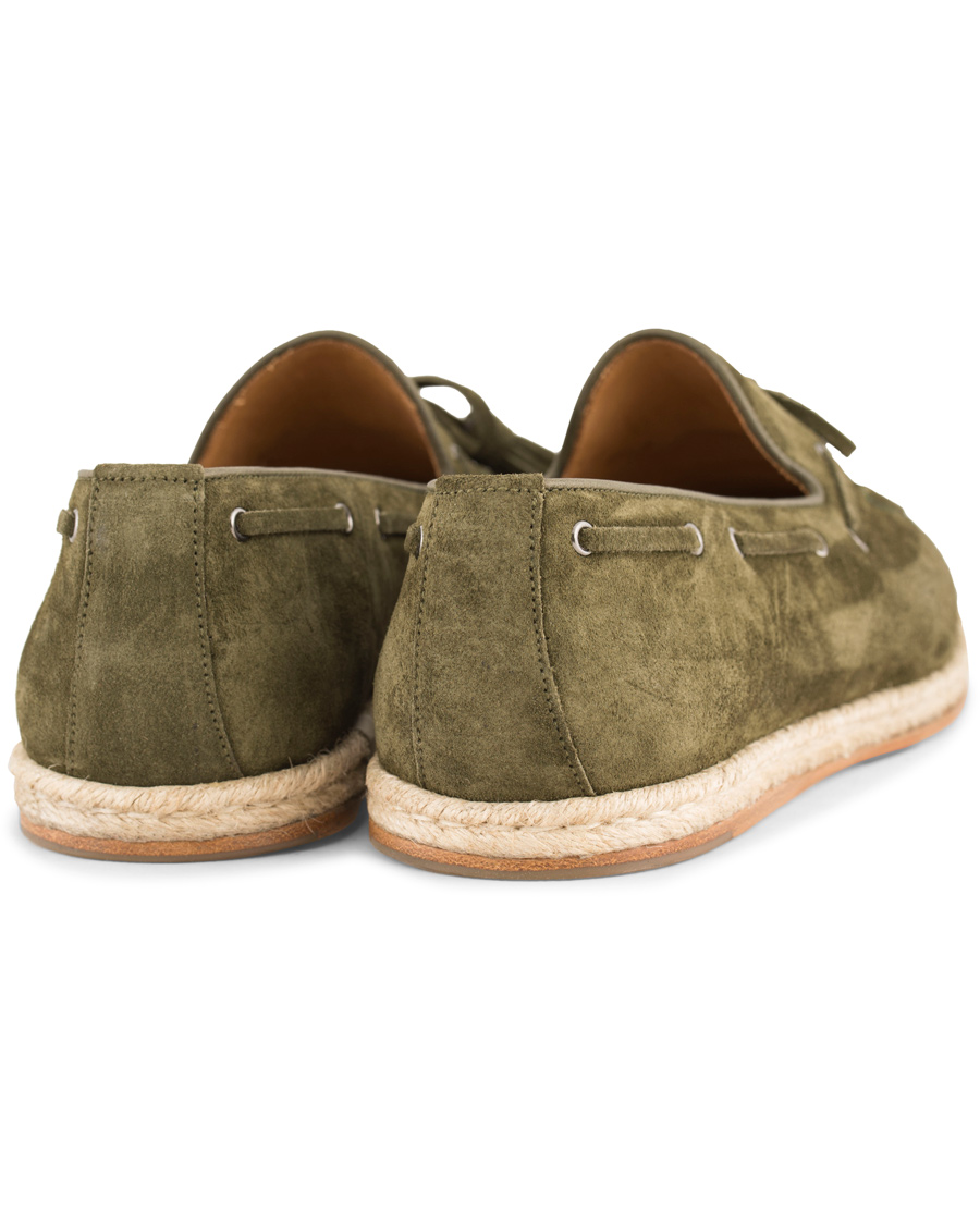 Herre | Ralph Lauren Purple Label Chesp Tassel Olive Suede | Ralph Lauren Purple Label | Chesp Tassel Olive Suede