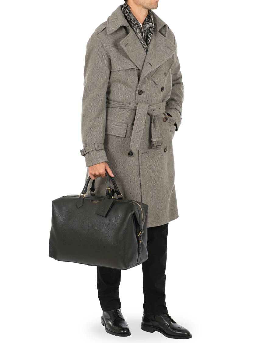 Herre | Ralph Lauren Purple Label Duffle Bag Black Grain Calf | Ralph Lauren Purple Label | Duffle Bag Black Grain Calf