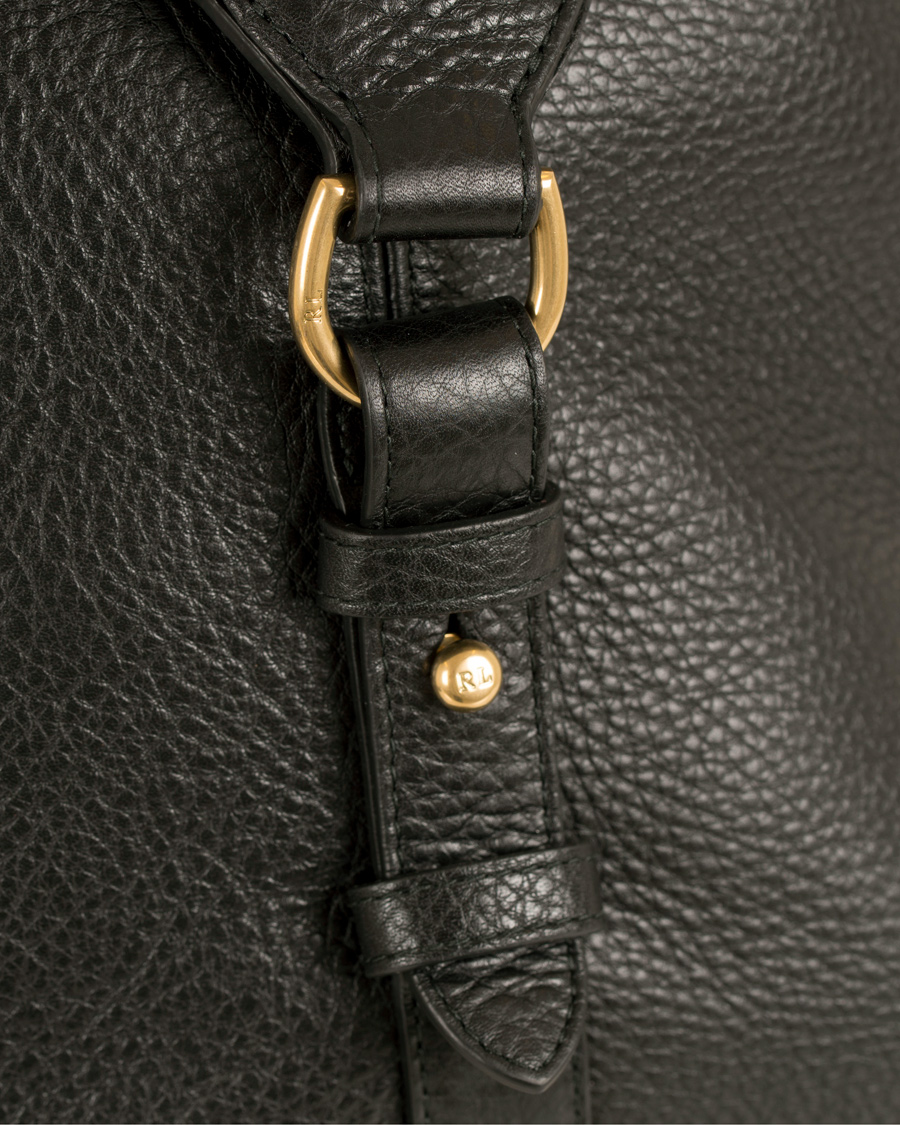 Herre | Ralph Lauren Purple Label Duffle Bag Black Grain Calf | Ralph Lauren Purple Label | Duffle Bag Black Grain Calf