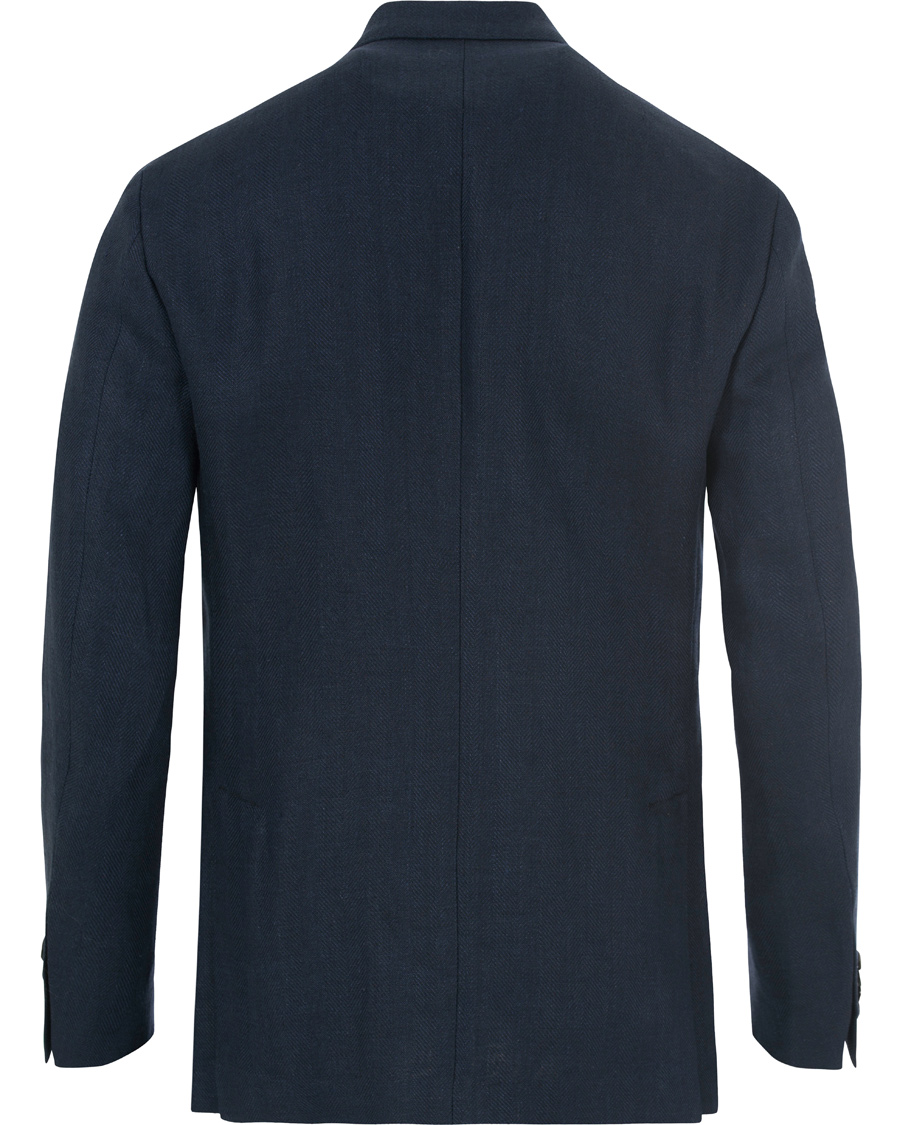 Herre | Dressjakker | Polo Ralph Lauren | Morgan Yale Linen Herringbone Blazer Navy