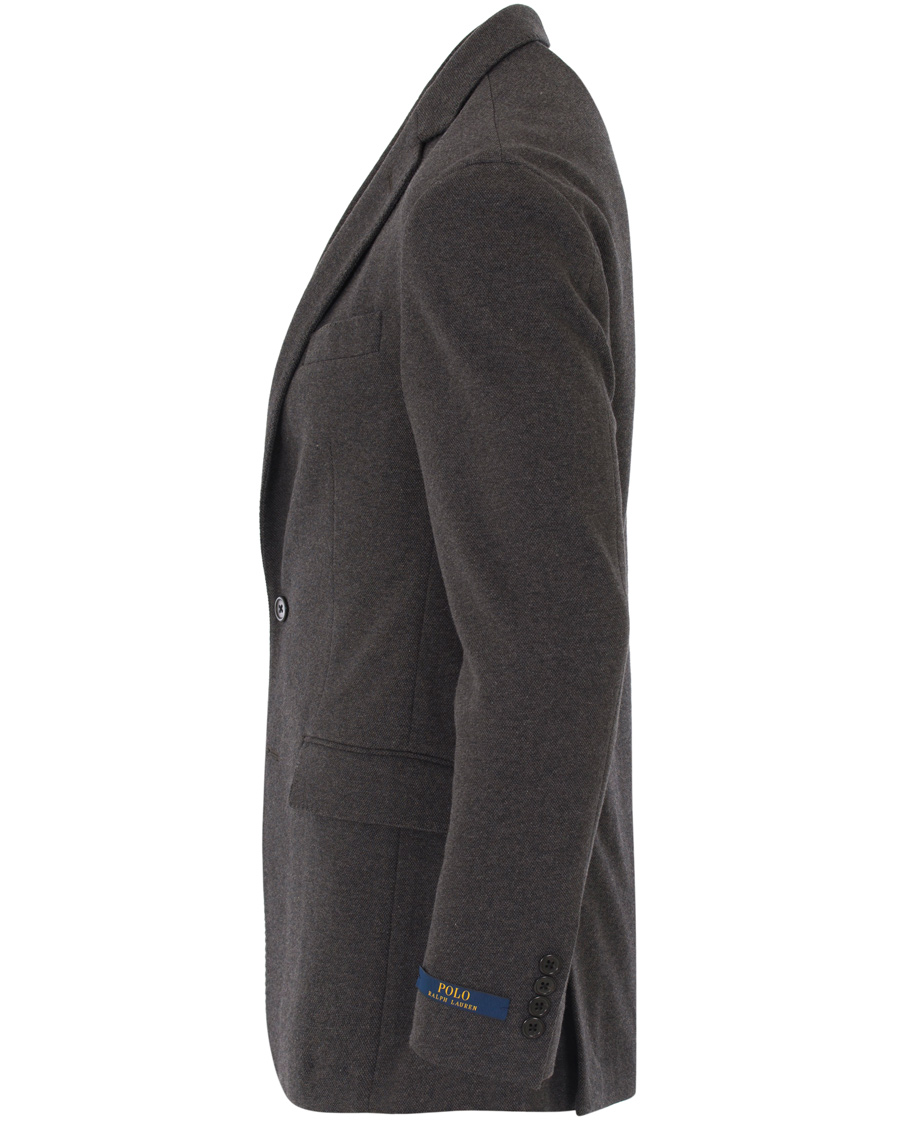 Herre | Dressjakker | Polo Ralph Lauren | Morgan Knit Cotton Patch Pocket Sportscoat Charcoal