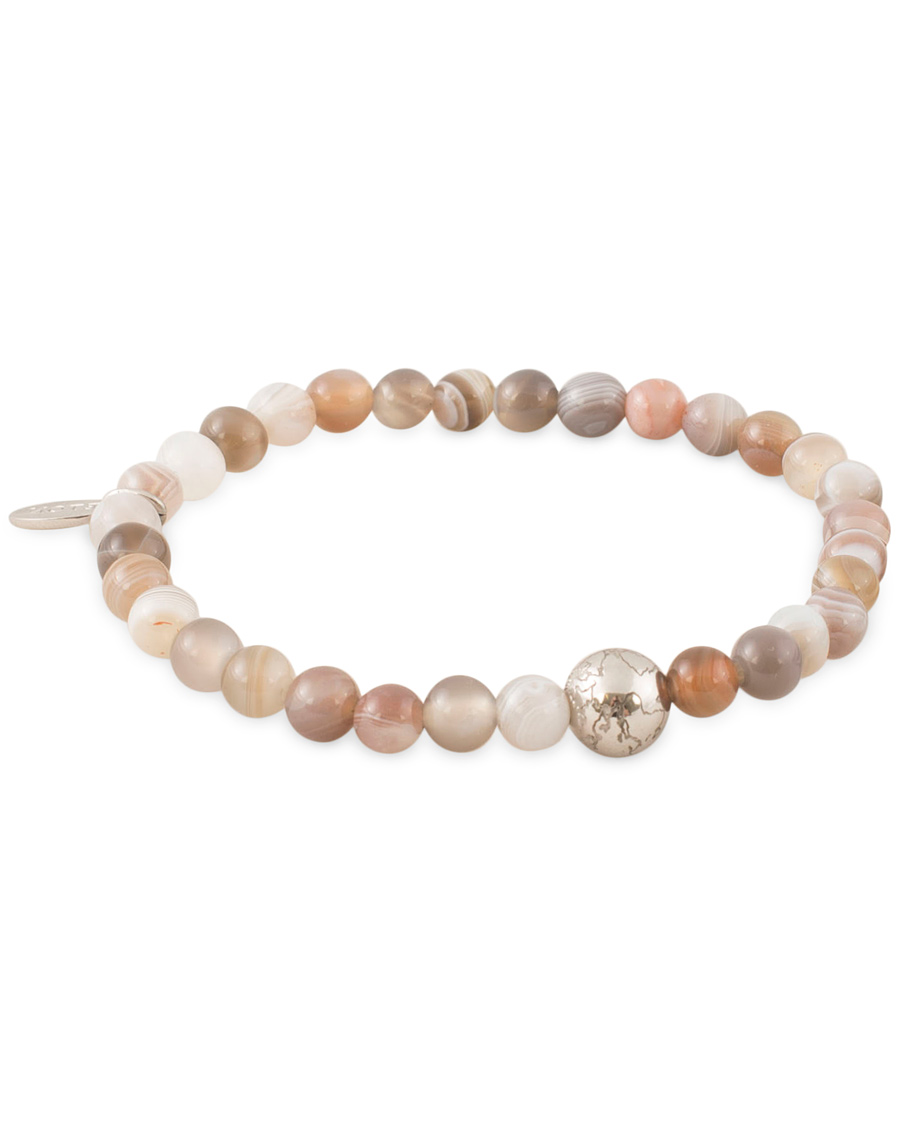 Herre | Eton Earth Semi Precious Stone Bracelet Brown | Eton | Earth Semi Precious Stone Bracelet Brown