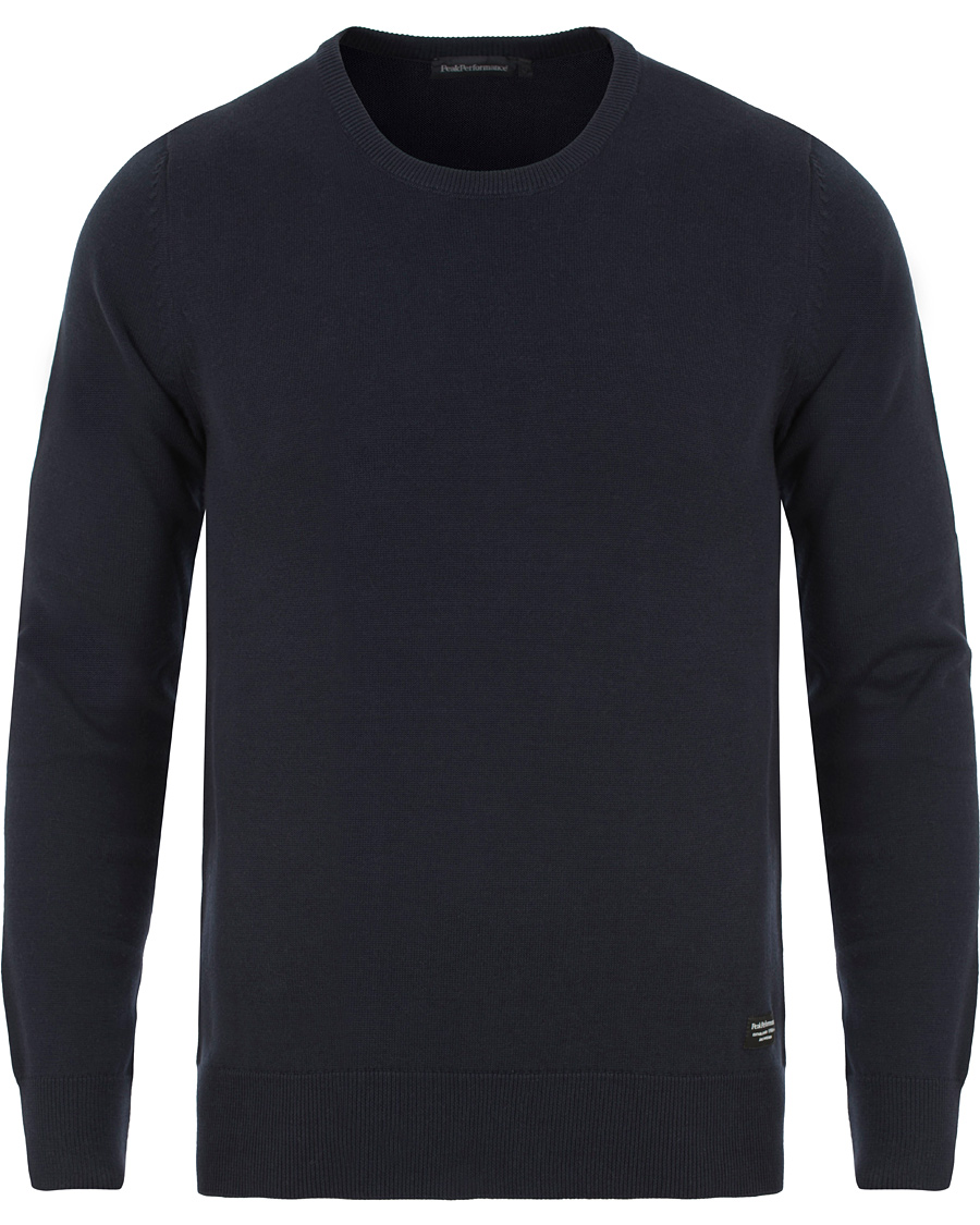 Herre | Gensere | Peak Performance | Brady Knitted Crew Neck Navy