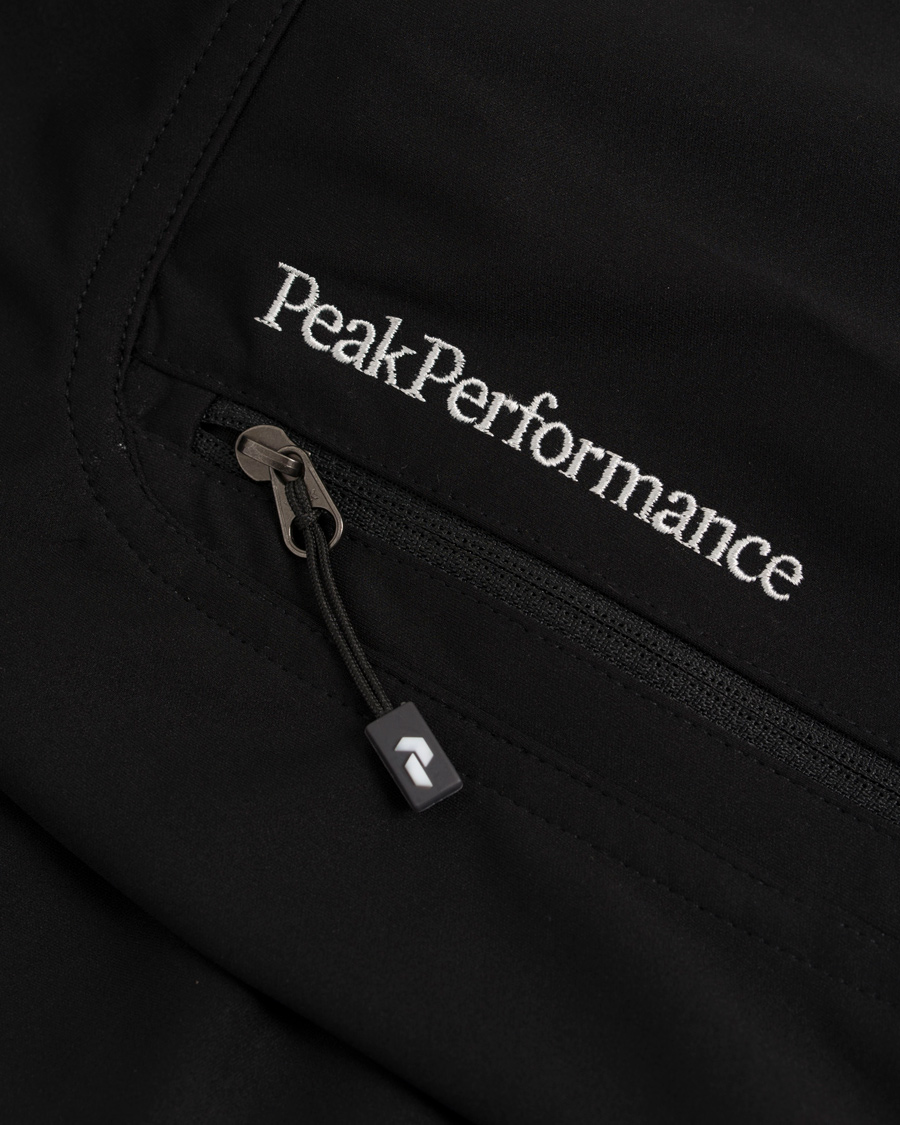 Herre | Jakker | Peak Performance | Aneto Soft Shell Hooded Jacket Black