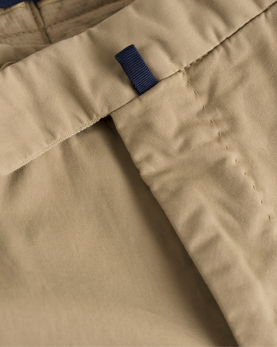 Herre | Bukser | Incotex | Slim Fit Stretch Chinos Khaki