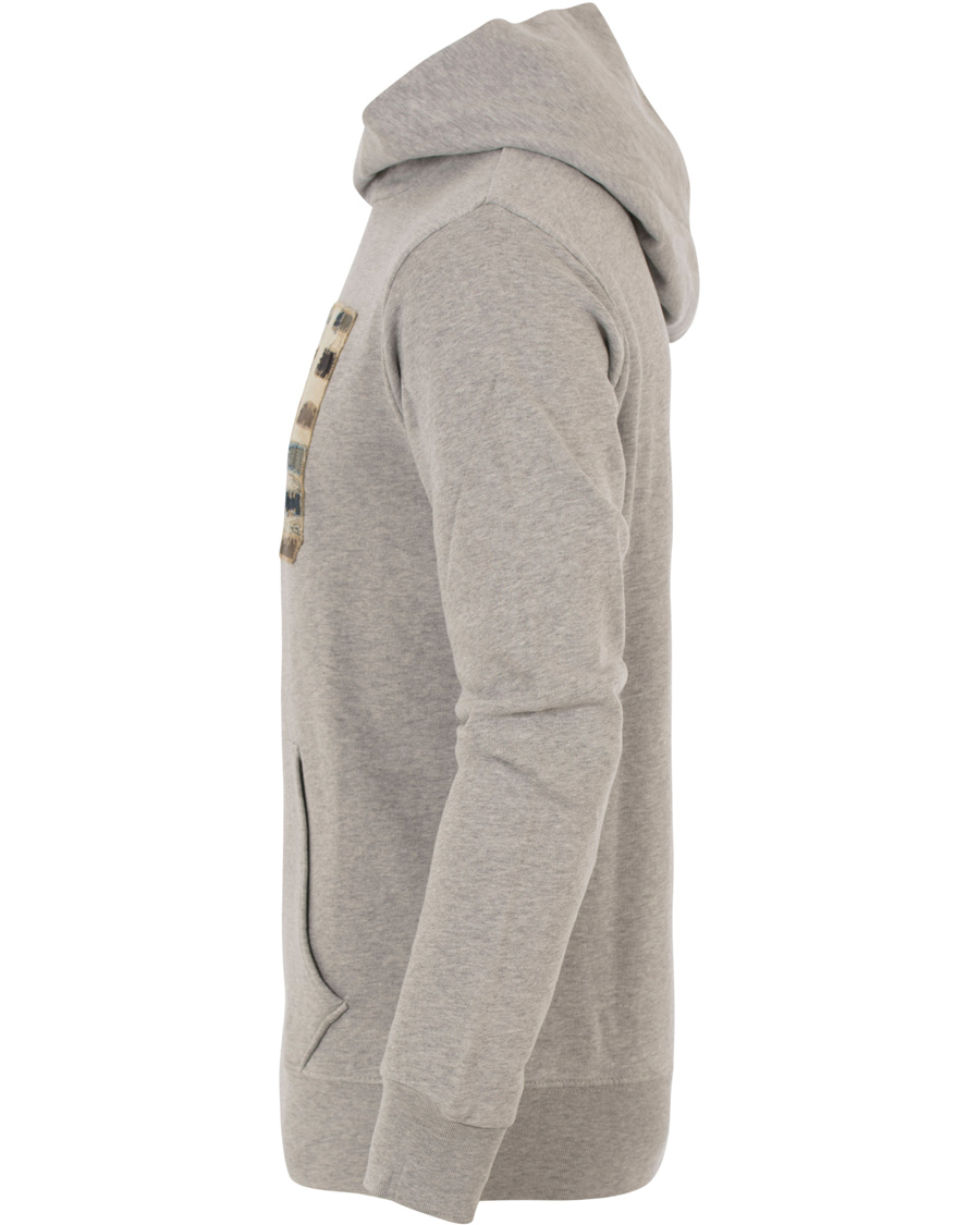 Herre | Gensere | Denim & Supply Ralph Lauren | Popover Flag Hood Grey