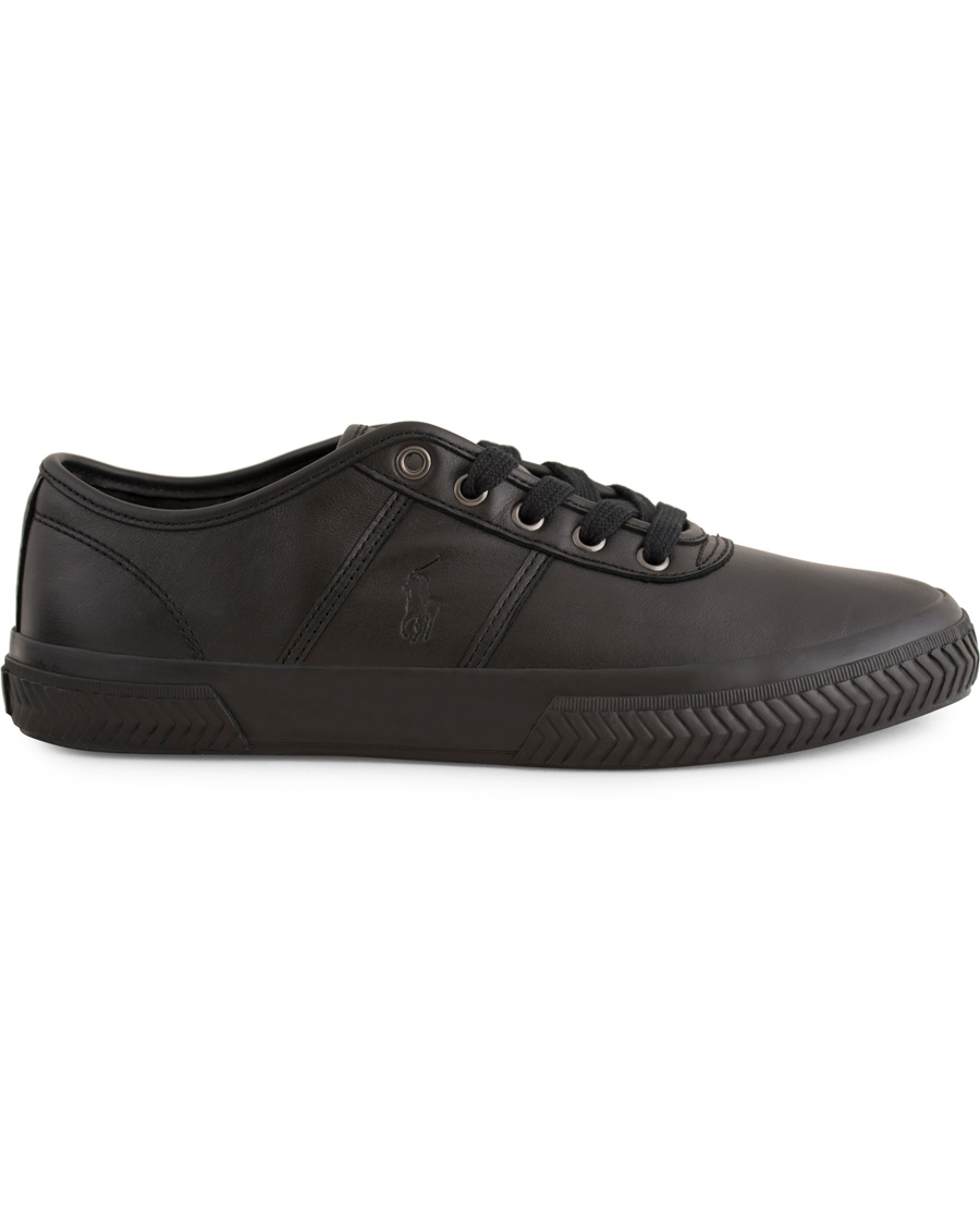 Herre | Polo Ralph Lauren Tyrian Calf Sneaker Black | Polo Ralph Lauren | Tyrian Calf Sneaker Black